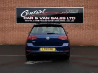 Used VW Golf VII GTD 184 HP (135 kW) 2018 Blue Hatchback