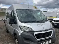 Used Peugeot Boxer 130 HP (95 kW) 2017 Silver Van