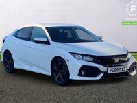 Begagnad Honda Civic SR 126 HK (92 kW) 2019 Vit Halvkombi