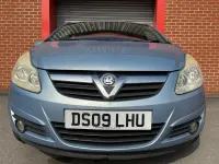 Used Vauxhall Corsa Design Edition 2009 Blue Hatchback