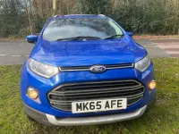 Used Ford Ecosport Titanium 125 HP (91 kW) 2015 Blue SUV
