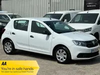 Used Dacia Sandero Ambiance 2017 White Hatchback