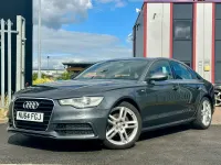 Used Audi A6 S-Line 204 HP (150 kW) 2014 Grey Sedan