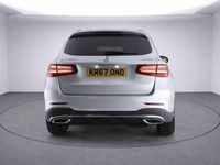Used Mercedes GLC220 AMG line 170 HP (125 kW) 2017 Silver SUV