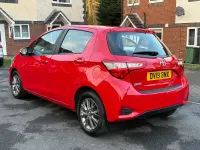Used Toyota Yaris 107 HP (78 kW) 2019 Red Hatchback