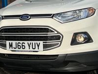 Used Ford Ecosport Zetec 111 HP (81 kW) 2016 White SUV