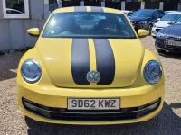 Used VW Beetle Design 150 HP (110 kW) 2012 Yellow Hatchback