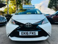 Used Toyota Aygo X-play 69 HP (50 kW) 2016 White Hatchback