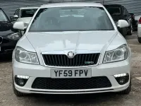 Used Skoda Octavia vRS 200 HP (147 kW) 2009 White Hatchback