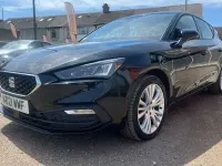 Used Seat Leon SE Dynamic 131 HP (96 kW) 2021 Black Hatchback