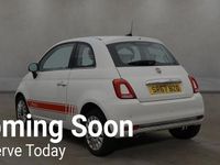 Used Fiat 500 Lounge 69 HP (50 kW) 2017 White Hatchback