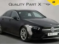 Begagnad Mercedes A200 Executive 163 HK (119 kW) 2020 Svart Sedan