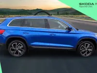 Used Skoda Kodiaq SE L 110 HP (80 kW) 2021 Race blue metallic SUV