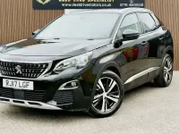 Second-hand Peugeot 3008 Allure 120 CP (88 kW) 2017 Negru SUV