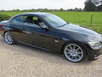 Used BMW 325 Cabriolet M Sport 2008 Black Cabriolet