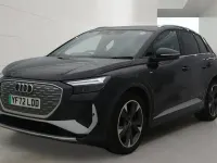 Used Audi Q4 e-tron S-Line 150 kW (204 HP) 2022 Black SUV