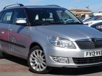 Used Skoda Fabia Elegance 105 HP (77 kW) 2013 Silver Estate