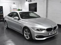 Used BMW 420 Performance 184 HP (135 kW) 2014 Silver Coupe
