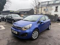Used Kia Rio 2014 Blue Hatchback