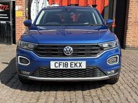 Used VW T-Roc SEL 150 HP (110 kW) 2018 Blue SUV