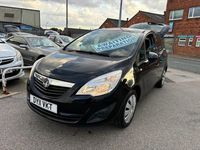 Used Vauxhall Meriva 100 HP (73 kW) 2011 Black MPV