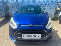 Used Ford B-MAX Zetec 95 HP (69 kW) 2015 Blue MPV