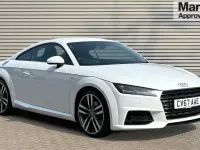 Used Audi TT S-Line 180 HP (132 kW) 2017 White Coupe