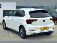 Used VW Polo R-line 95 HP (69 kW) 2022 Pure white Hatchback