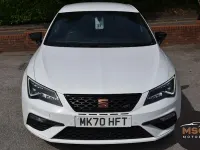 Used Seat Leon CUPRA 290 HP (213 kW) 2020 White Hatchback