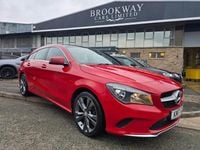 Used Mercedes CLA220 2017 Red Sedan