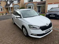 Used Skoda Fabia SE 95 HP (69 kW) 2021 White Estate