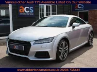 Used Audi TT S-Line 2015 Silver Coupe