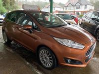 Used Ford Fiesta Titanium 2014 Bronze Hatchback