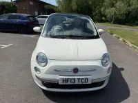 Gebraucht Fiat 500 Lounge 69 PS (50 kW) 2013 Weiß Kleinwagen