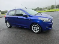 Used Ford Ka Plus Zetec 70 HP (51 kW) 2017 Blue Hatchback