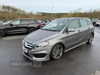 Used Mercedes B180 AMG line 109 HP (80 kW) 2018 Grey Hatchback