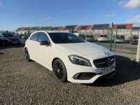 Used Mercedes A200 AMG Line Premium 2016 White Hatchback