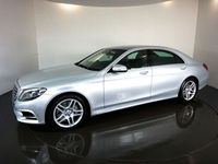 used Mercedes S350 S-Class 3.0D L AMG LINE 4d AUTO-2 OWNER CAR FINISHED IN IRIDIUM SILVER WITH
