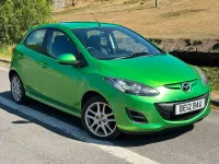Used Mazda 2 2012 Green Hatchback