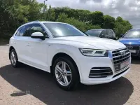 Used Audi Q5 S-Line 190 HP (139 kW) 2019 White SUV