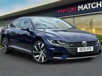 Used VW Arteon R-line 2019 Blue Hatchback