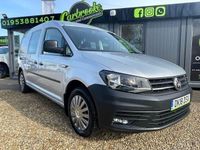 Begagnad VW Caddy Maxi 102 HK (75 kW) 2018 Silver Minibuss