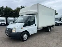 Used Ford Transit 125 HP (91 kW) 2013 White Cabriolet