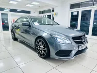 Used Mercedes E350 AMG line 2017 Grey Coupe