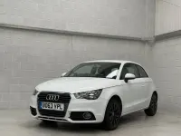 Begagnad Audi A1 Sport 2014 Vit Halvkombi