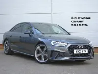 Used Audi A4 Black Edition 163 HP (119 kW) 2021 Grey Sedan