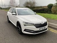 Used Skoda Superb SE L 150 HP (110 kW) 2021 White Estate