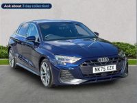 Used Audi A3 S-Line 147 HP (108 kW) 2025 Blue Hatchback