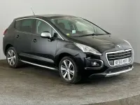 Used Peugeot 3008 Allure 120 HP (88 kW) 2016 Black Estate