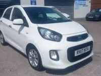 Used Kia Picanto 65 HP (47 kW) 2017 White Hatchback
